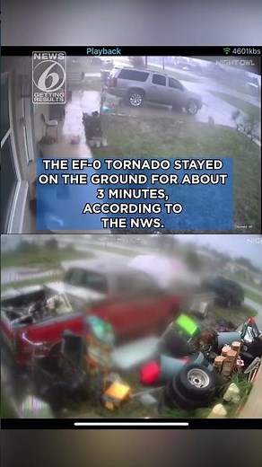 An EF-0 tornado hit part of Central Florida on Thursday