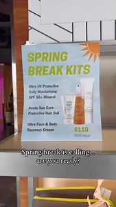 Planning a tropical getaway? Don’t forget to pack the essentials! ☀️ Our Spring Break Kits have everything you need for sun protection and hydration, including Ultraceutical’s UV Protecting Daily Moisturising Mineral SPF 50 , Aveda’s Sun Care Protective Hair Veil, and Ultraceutical’s Face & Body Recovery Cream. Stay protected and refreshed while you enjoy the sun! This is a must-have for your next trip, so stop by and grab yours before you head out.✨ __ Salon Spa W • Des Moines Salon • Des Moine