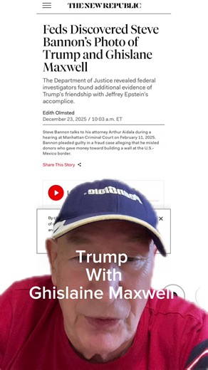 Trump was with Ghislaine Maxwell Pictures taken from Steve Bannon‘s phone, Joe Trump and Maxwell together in the Epstein files. The Epstein files is the huge scandal that is pulling Trump down. What was he involved in? Was he involved in criminal acts stories about a chauffeur stories about a woman at 13 who had a baby stories about a woman whose baby was drowned in Lake Michigan. Trump is in it. #Trump #Epstein #Ghislaine #Maxwell #Epstein #Trump #Epstein