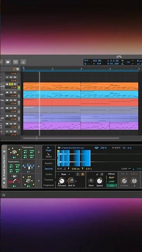 Polyphonic formant shifting in Bitwig’s Sampler 🌈