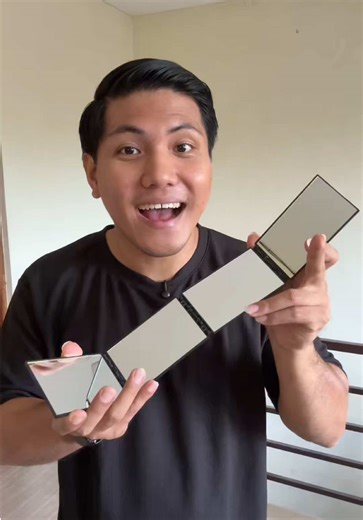 360° Foldable Mirror for Perfect Makeup and Grooming