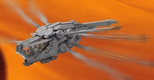 LEGO slated to release 1,300-piece Dune Ornithopter set in November with 4  minifigures