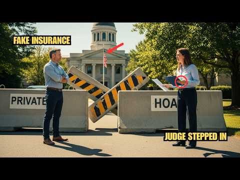 HOA Karen Blocked My Driveway for Insurance Reasons — My Judge Father Dissolved the Board