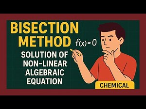 Bisection Method Explained ✅ Solve Non-Linear Equations Easily! #numericalmethods #math #shorts