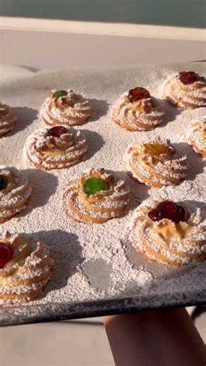 Amaretti Biscotti 🫶 Recipe is in my cookbook “CQ PASTA- Nonna’s Calabrese Classics”. Shop the cookbook today at cqpasta.com 🎄🥰🫶 #amaretti #biscotti #italia #nonna #dolci #christmas | CQ Pasta