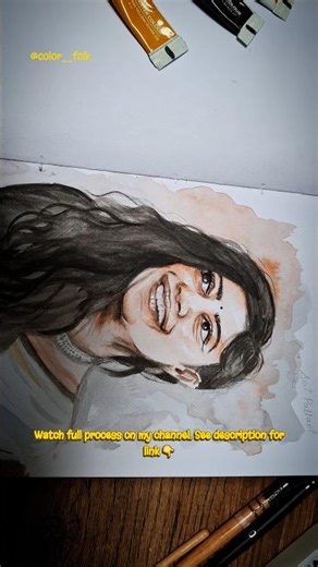 Day 4 Practice Pages #artshorts #shortvideo #saipallavi #watercolorportrait #drawing #portrait