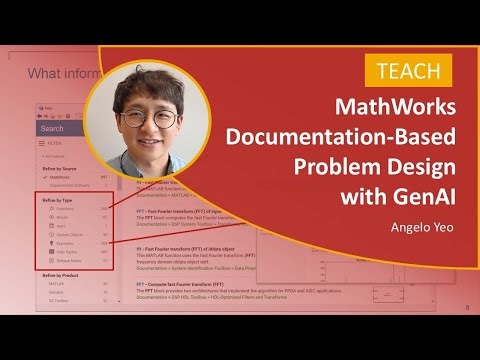 MathWorks Documentation-Based Problem Design with GenAI