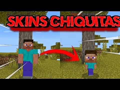 HOW TO GET THE SMALL SKIN!!! | Baby Texture Pack Minecraft Bedrock 1.19