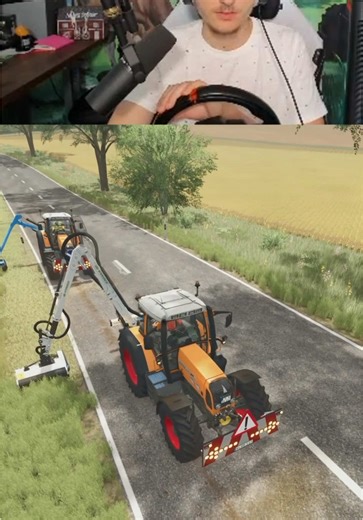 Entretien des routes sur Farming Simulator 25