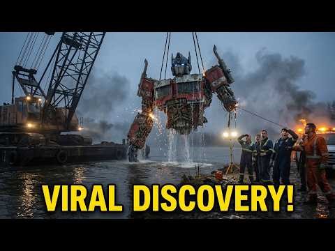 We Found a Giant Optimus Prime in the River! (Full Restoration)