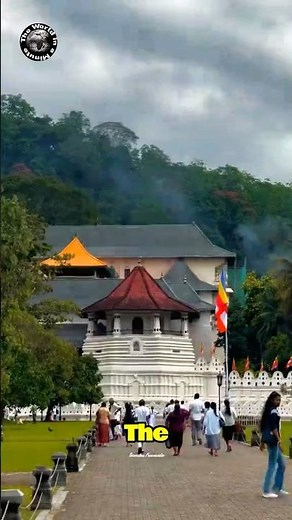 Sri Lanka’s Most Sacred Temple | Temple of the Tooth in Kandy. #srilanka #kandy #daladamaligawa