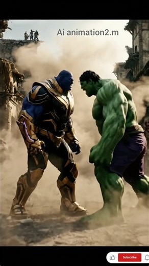 hulk gaw barbad kar rha hai 🤯 l hulk pagal hogya hai 😱 #hulkhulk #huokvs # #thanos #marvel