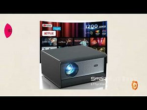 ELEPHAS Smart 4K Projector Review – Dolby Audio, Netflix Native & 1200 ANSI Brilliance!