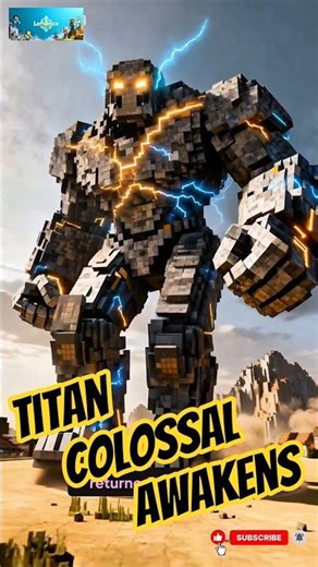 When a Giant Titan Appears in Minecraft… #minecraft #shorts #cat