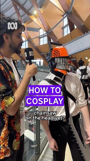 Fearless reporting from Aslan 🎤 Aslan Pahari #ComicCon #Cosplayer #AnimeCosplay #CosplayCommunity