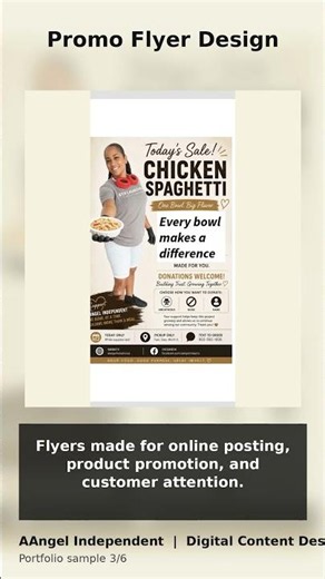 AAngel Digital Content Portfolio Intro | Logos, Flyers & Business Design Support