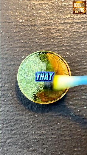 Watch the Dirt Magically Disappear 👁️ ‪@tyler.vitelli‬ ‪@ICONICCOINS‬ #satisfying #asmr #storytime