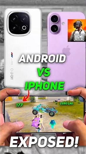 BGMI 2025: iPhone vs Android 🔥 Who Wins in FPS, Stability & Future Updates?