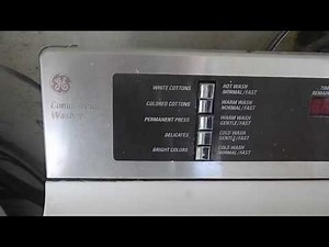 GE Commercial washer Service