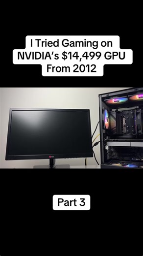 I Tried Gaming on NVIDIA’s $14,499 GPU From 2012 #nvidia #gpu | Nvidia