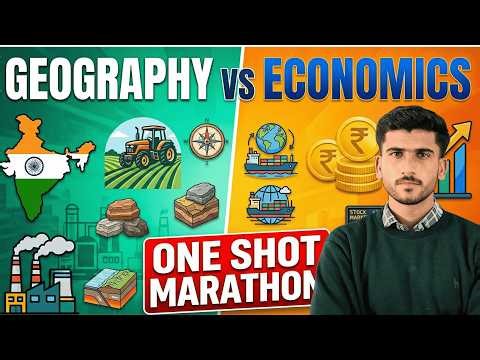 Class 10 SST: GEOGRAPHY + ECONOMICS (Full Syllabus) 🌍💰 | Final Marathon for 7th March