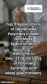 Applications of deuterated polymers in NMR and MS studies