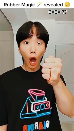 Amazing 🤯 Hand rubber band Magic trick 🎯😵‍💫🤯#shorts #viral #viralvideo #trending