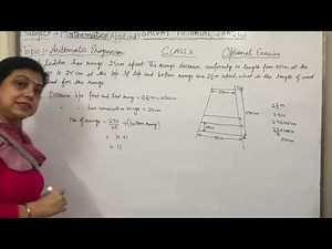 Arithmetic Progressions | Optional Exercise | Unit 5 | Class 10