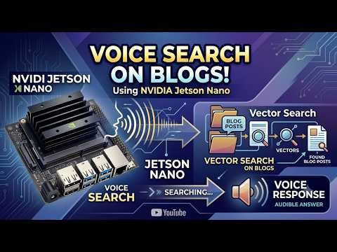 Nvidia Jetson Orin Nano - Computer Vision and Voice search