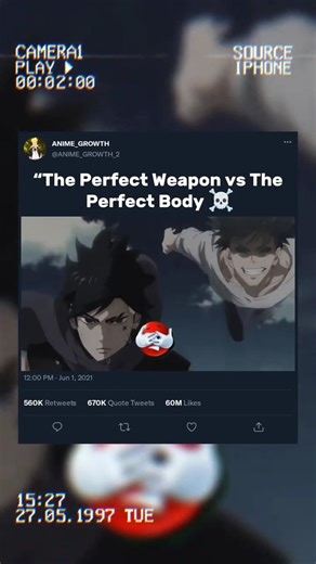 "THE PERFECT WEAPON VS THE PERFECT BODY 🔥🥶💯##trending #naruto #viral