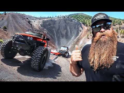 I Rescued This Guy From A Volcano… With Worlds Largest Off-Road Wrecker!!
