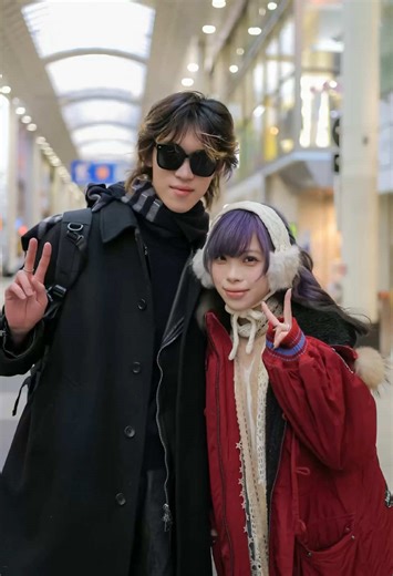 日本のストリート写真: 中国からのお客様