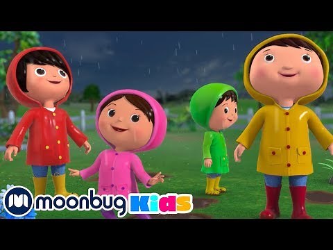 Splashing in Muddy Puddles Song | Kids Songs | Nursery Rhymes | Sleep Baby Songs