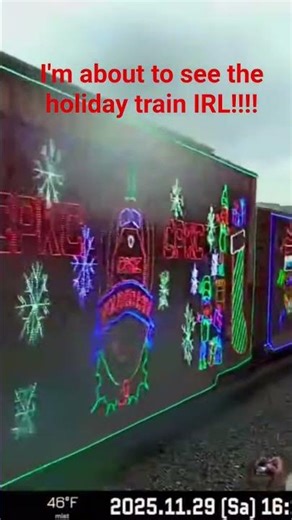 CPKC HOLIDAY TRAIN passing the Decatur, AR railcam!!!