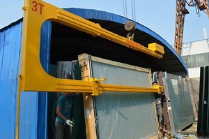 [Hot Item] Powerful 40hq Container Loading&Unloading Glass Package Glass Lifting Equipment