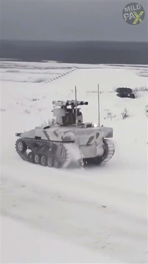 Russia’s Combat Robot Is Straight Out of Sci-Fi 🤖🔥