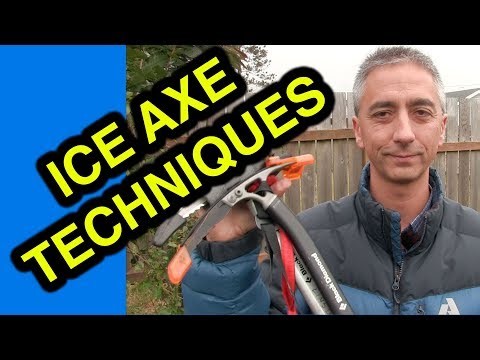 How to Carry an Ice Axe and Use It Properly - Learn at Home First
