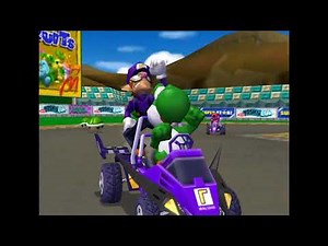 Mario Kart Double Dash 2v2 Netplay: The Waluigi Racer