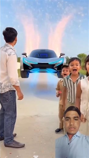 “Flying Car Lands From The Sky 🤯🚗