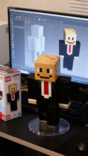 ai figure skin Minecraft #minecraft#indonesia#shorts
