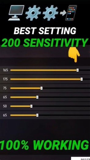 🔥 Free Fire Best Sensitivity 2026 🎯 90% Headshot Settings 😱 One Tap Auto Aim Trick