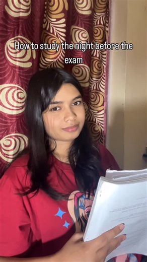 Meetu on Instagram: "How to study a night before exam 🤫 top secret"