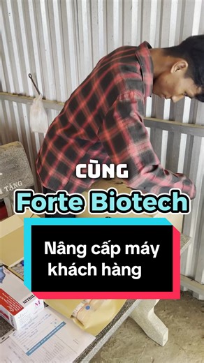 Cùng chúng mình đi nâng cấp máy cho Khách Hàng tại Sóc Trăng #fortebiotech #fbt #RAPID #nuoitom #nuoitomcongnghecao