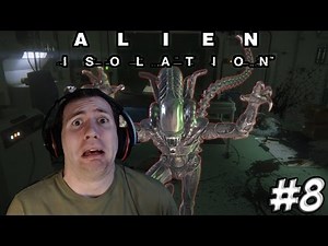 Alien: Isolation Gameplay Part 8: IT'S EVERYWHERE!!!!!