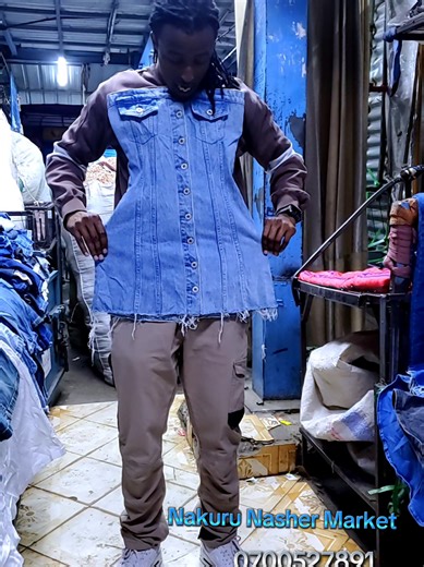 Stylish Denim Skirts at Nakuru Market