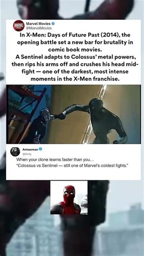 When your clone learns faster than you..."Colossus vs Sentinel