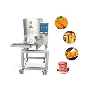 [Hot Item] Full Automatic Cutlet Hamburger Form Meat Pie Chicken Nugget Make Burger Patty Machine