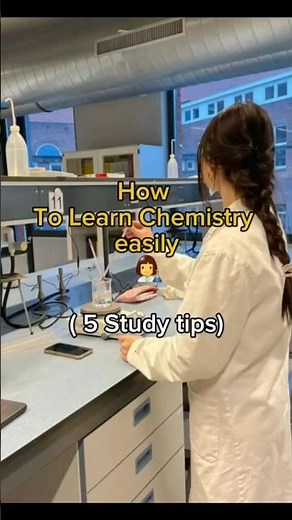 How To Learn Chemistry Easily 🧪✨ (5 Study Tips). #motivation #study