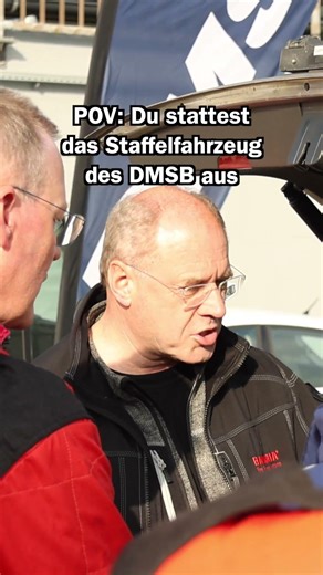 POV: Du stattest das Staffelfahrzeug des DMSB aus. 🚒🔥