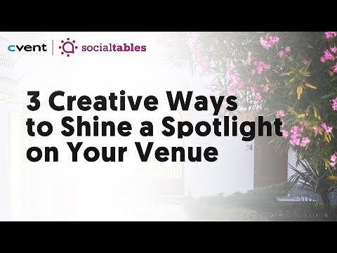 Creative Venue Marketing Ideas